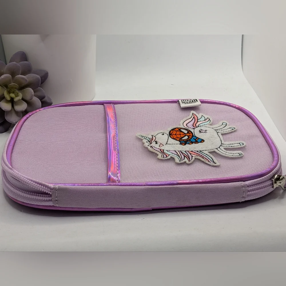 Yoobi‎ X Marvel Purple Spider Man Unicorn Tablet Tech Case